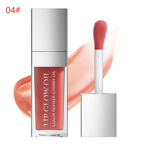 Cherry Lip Glow Oil. It's Long Lasting No Fading Non-stick