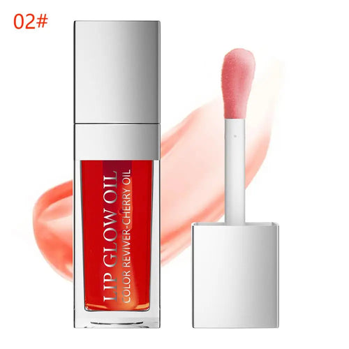 Cherry Lip Glow Oil. It's Long Lasting No Fading Non-stick